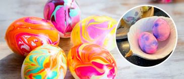 Косметичний лайфхак до Великодня: як створити мармурові крашанки за кілька хвилин