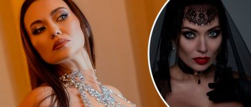 Саліванчук у готичному образі нареченої вразила відвертим стилем і розкішним реквізитом