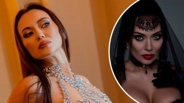 Саліванчук у готичному образі нареченої вразила відвертим стилем і розкішним реквізитом