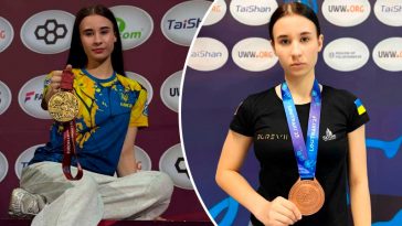 Не захотіли слухати гімн України: росіянки залишили подіум після фіналу