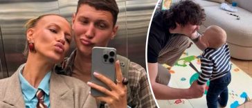 Вперше без приховування: наречений Лесі Нікітюк показав обличчя маленького сина Оскара