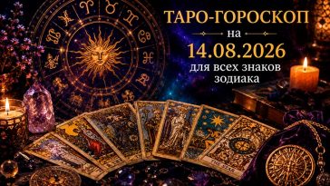 🔮 Таро-гороскоп на 14 серпня 2026 року: карта дня для кожного знака зодіаку
