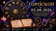 ✨ Гороскоп на 05 серпня 2026 року для всіх знаків зодіаку 🌙