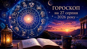 Розширений гороскоп на 27 серпня 2026 року