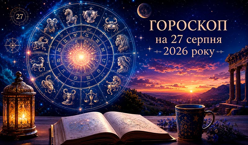 Розширений гороскоп на 27 серпня 2026 року