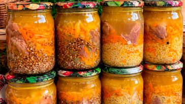 🍲 М’ясо з крупою в банці — студентський обід без зайвих клопотів: заготовка, яка рятує, коли немає часу готувати