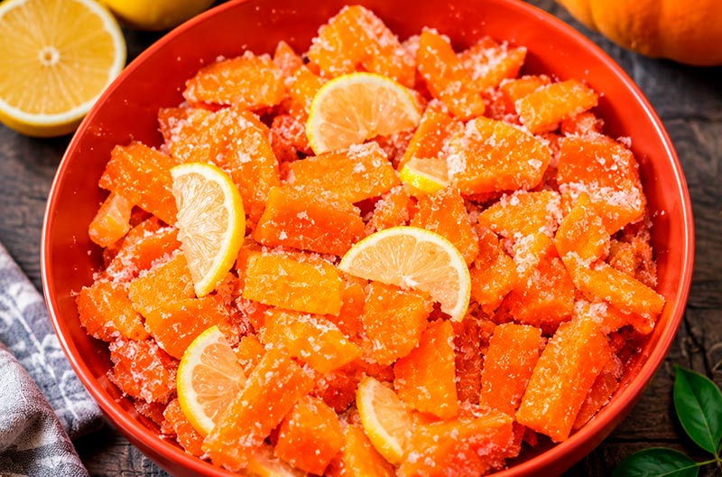🎃 Восени цукерок більше не купую! Готую з гарбуза яскраві цукати — солодкі, ароматні та недорогі