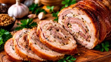 🥩 Домашній рулет зі свинячої рульки — ніжніший за ковбасу! М’ясний делікатес, який підкорить усіх 😍
